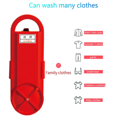 HX-02DS Household Portable Small Portable Washing Machine, CN Plug - Home & Garden by buy2fix | Online Shopping UK | buy2fix