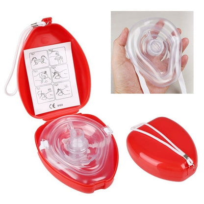 CPR Resuscitator Rescue Emergency First Aid Breathing Mask Mouth Breath One-way Valve Tools - Security by buy2fix | Online Shopping UK | buy2fix