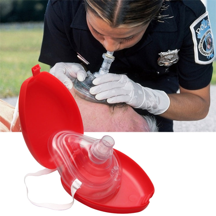 CPR Resuscitator Rescue Emergency First Aid Breathing Mask Mouth Breath One-way Valve Tools - Security by buy2fix | Online Shopping UK | buy2fix