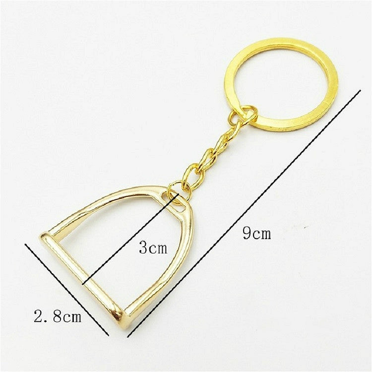 2 PCS Stable Keychain Alloy Jewelry Pendant Smooth Alloy Pendant(Gold) by buy2fix