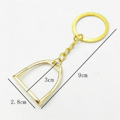 2 PCS Stable Keychain Alloy Jewelry Pendant Smooth Alloy Pendant(Gold) by buy2fix