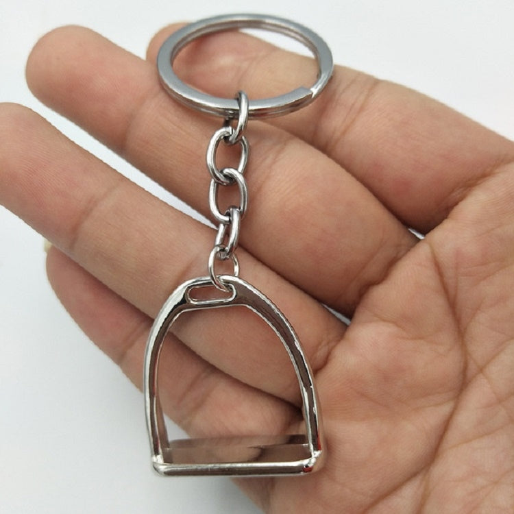 2 PCS Stable Keychain Alloy Jewelry Pendant Smooth Alloy Pendant(Silver) by buy2fix