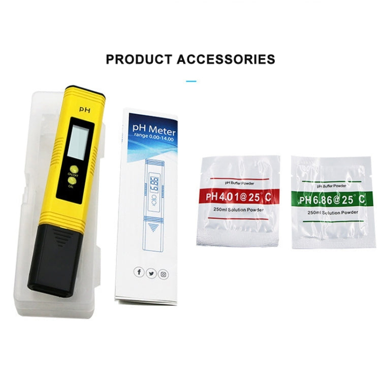 Portable High-precision PH Test Pen PH Acidity Meter PH Water Quality Detection Instrument(Blue) - Consumer Electronics by buy2fix | Online Shopping UK | buy2fix