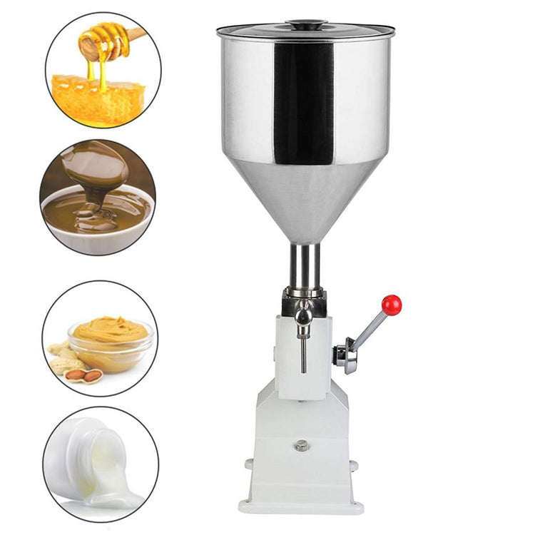 A03 Mini Stainless Steel  Pneumatic Filling Machine Cream Food Paste Dispensing Liquid Packaging Equipment - Cooking Tools by buy2fix | Online Shopping UK | buy2fix