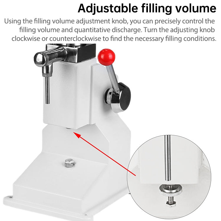 A03 Mini Stainless Steel  Pneumatic Filling Machine Cream Food Paste Dispensing Liquid Packaging Equipment - Cooking Tools by buy2fix | Online Shopping UK | buy2fix