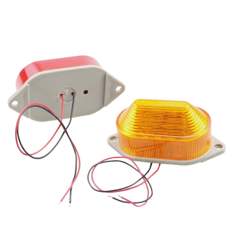 AC220V Led Mini Strobe Signal Warning Light Silent Warning Light(Red) - Warning Lights by buy2fix | Online Shopping UK | buy2fix