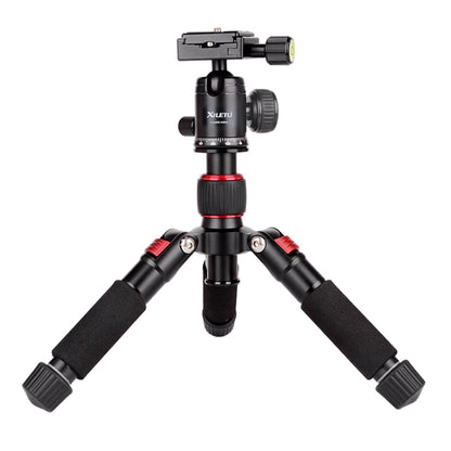 Xiletu FM5S-MINI 5-Section Folding Legs Mini Desktop Tripod Mount(Red) - Camera Accessories by Xiletu | Online Shopping UK | buy2fix