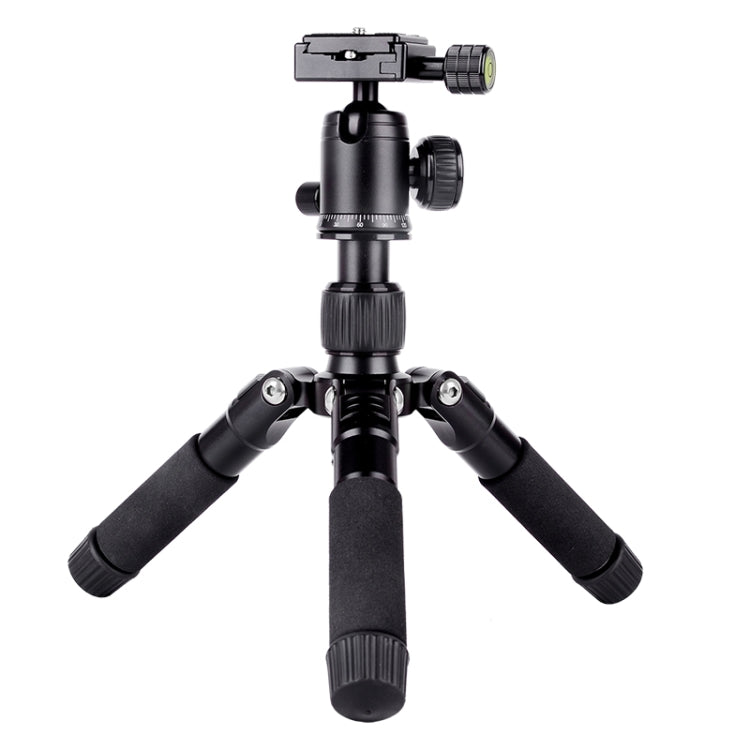 Xiletu FM5S-MINI 5-Section Folding Legs Mini Desktop Tripod Mount(Black) - Camera Accessories by Xiletu | Online Shopping UK | buy2fix