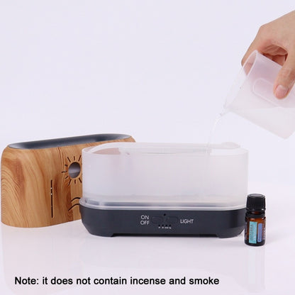 Desktop 3D Simulation Flame Incense Smoked Machine Humidifier, Colour:Light Wood Grain(UK Plug) - Home & Garden by buy2fix | Online Shopping UK | buy2fix