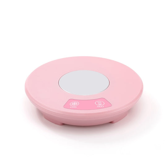 Fast Cooling Heating Pad USB Mini Portable Car Home Heating And Cooling Cup Coaster(Pink) by buy2fix