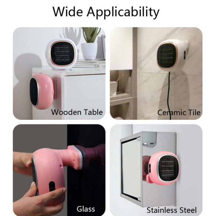 Touch Home Desktop Small Sun Wall-Mounted Heating Fan Mini Electric Heater, CN Plug(Pink) - Consumer Electronics by buy2fix | Online Shopping UK | buy2fix