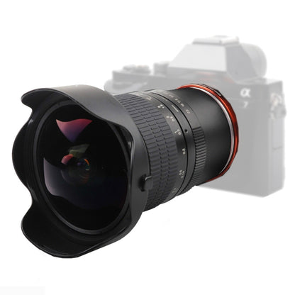 Lightdow 8mm F3.0-22 Super Wide Angle Fisheye Lens - Camera Accessories by Lightdow | Online Shopping UK | buy2fix