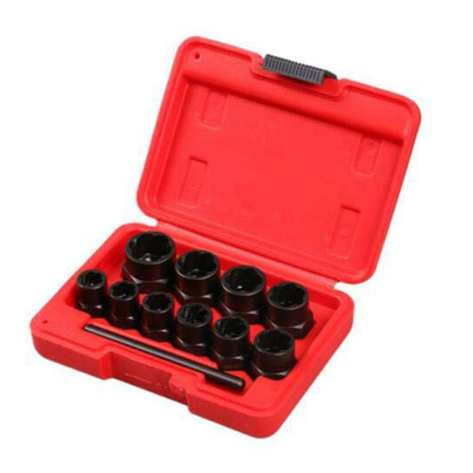 11 In 1 Damaged Nut Removal Tool Anti-Corrosion Sliding Thread Nut Extractor by buy2fix