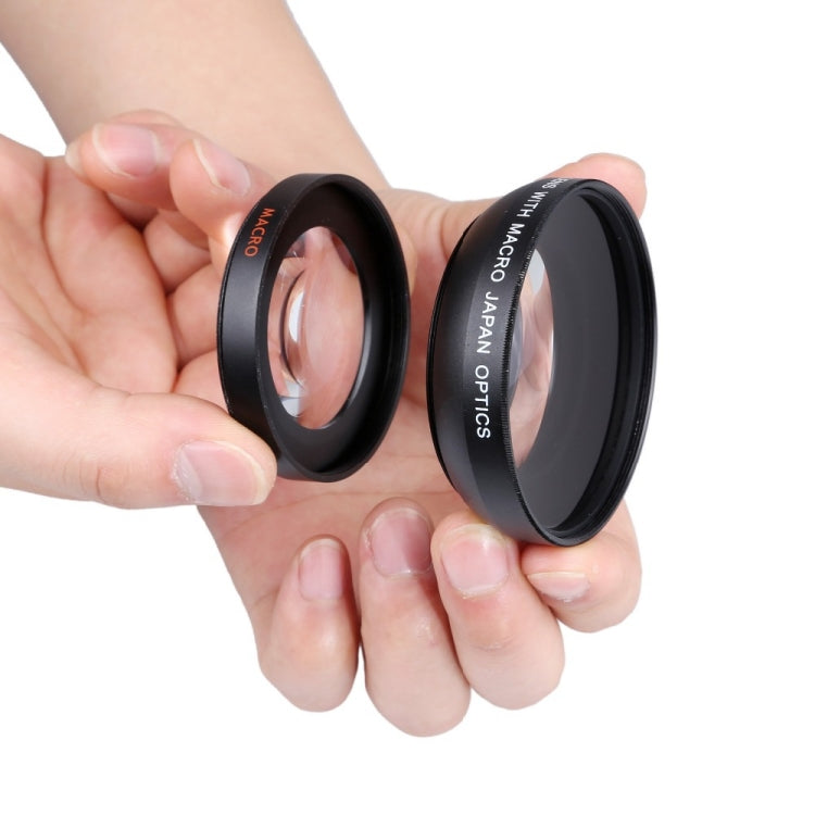 52mm 2 In 1 0.45x Wide-Angle + Macro Camera Lens - Camera Accessories by buy2fix | Online Shopping UK | buy2fix