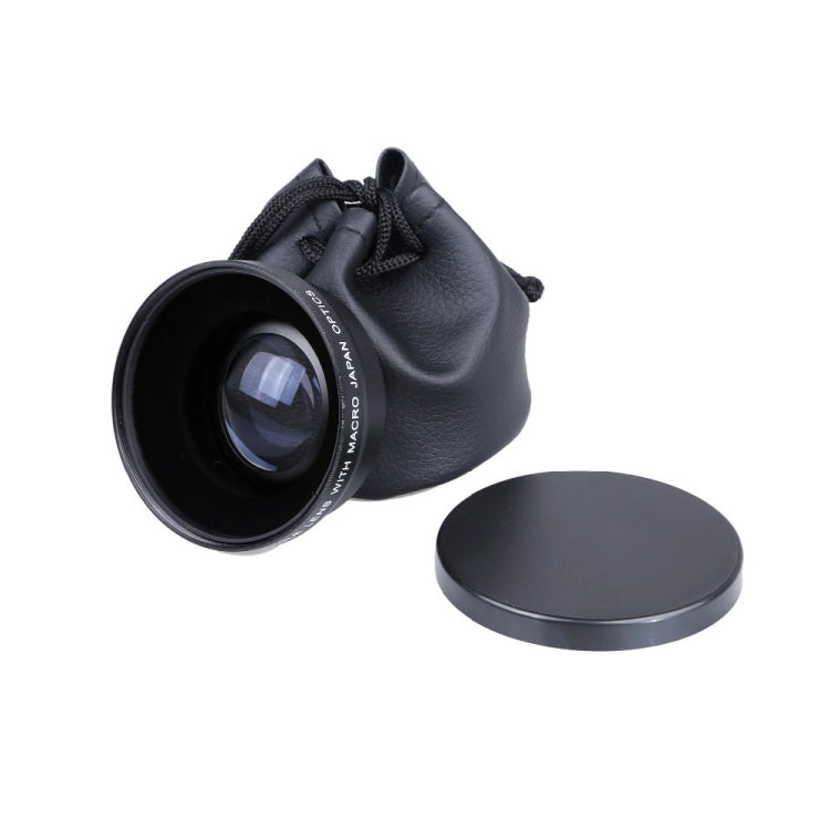 52mm 2 In 1 0.45x Wide-Angle + Macro Camera Lens - Camera Accessories by buy2fix | Online Shopping UK | buy2fix