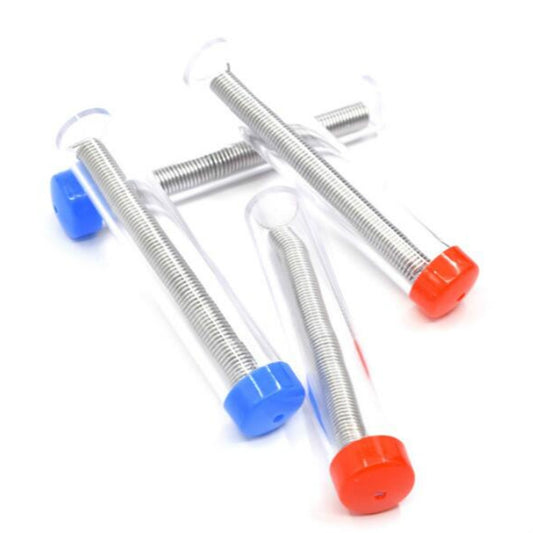 10 PCS 1.0mm 63/37 Barreled Tin Wire Pen Tube Solder Wire, Color Random Delivery by buy2fix