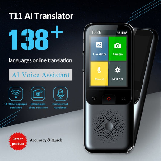 T11 Intelligent Voice Translator WIFI Artificial Intelligence Language Translation by buy2fix
