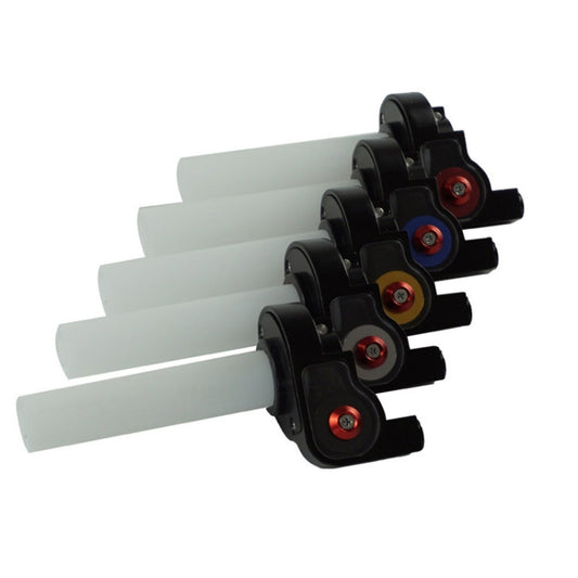 Motorcycle Modification Can See Through Bearing Color Roller Oiler Seat Big Screw Oil(Black) by buy2fix