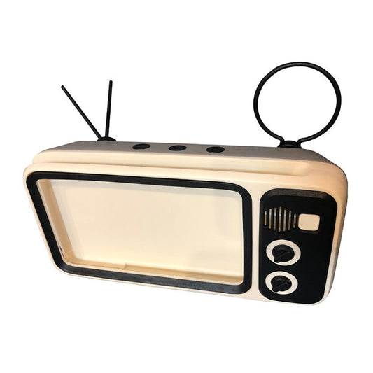 Q02 Retro Desktop Lazy Live TV Phone Holder for 4.7~6.2 inch Display Mobile Phone(Silver) by buy2fix