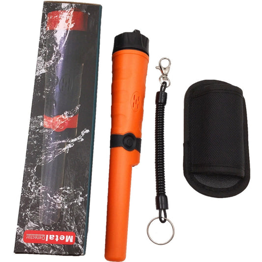 MD970 Waterproof High Sensitivity Metal Positioning Rod Adjustable Sensitivity Metal Detector(Orange) by buy2fix