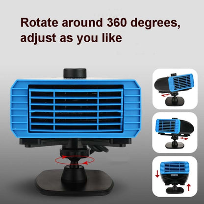 24V Multifunctional Heater For Car 360 Degree Rotating Car Heater, Style:Base Model - Heating & Fans by buy2fix | Online Shopping UK | buy2fix