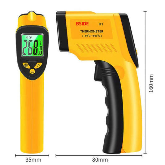 BSIDE H1 550 Degree Celsius Infrared Thermometer Handheld Non-Contact Thermometer by BSIDE
