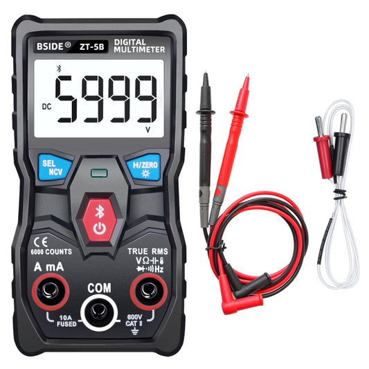 BSIDE ZT-5B Smart Bluetooth 6000 Words Automatic Range Digital Multimeter - Consumer Electronics by BSIDE | Online Shopping UK | buy2fix