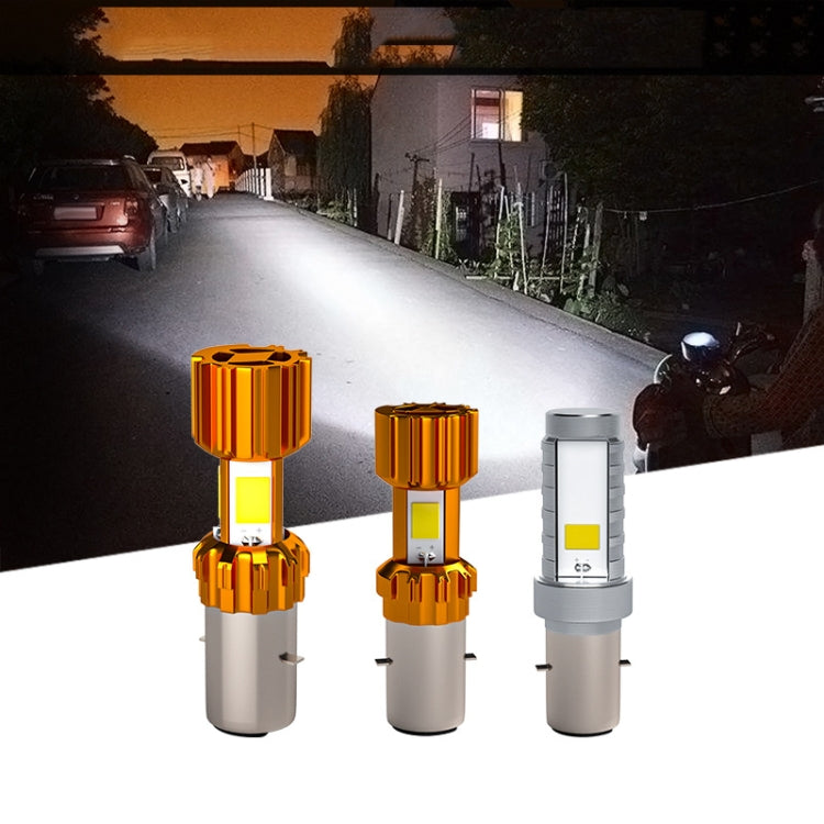 2 PCS CS-1168 DC10-85V/1200LM/10W Motorcycle LED Luminous Headlights, Style:Three Sides - Headlights by buy2fix | Online Shopping UK | buy2fix