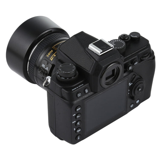 Non-Working Fake Dummy DSLR Camera Model DF Model Room Props Ornaments Display Photo Studio Camera Model Props, Color:Black(With Hood) by buy2fix