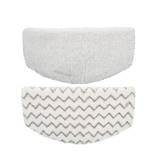 Steam Mop Cloth Cover Accessories For Bissell 1940/1440, Specification: 1 Stripe+1 White by buy2fix