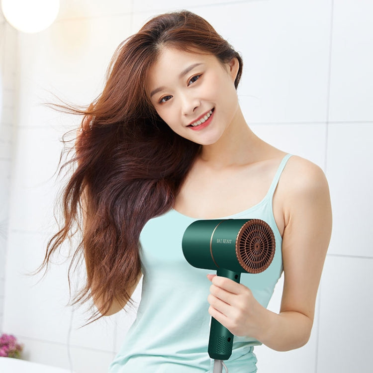 DAI HEART BG-F01 Home Dormitory Silent Negative Ion Hair Dryer, CN Plug( Emerald Green) - Hair Dryers & Accessories by DAI HEART | Online Shopping UK | buy2fix