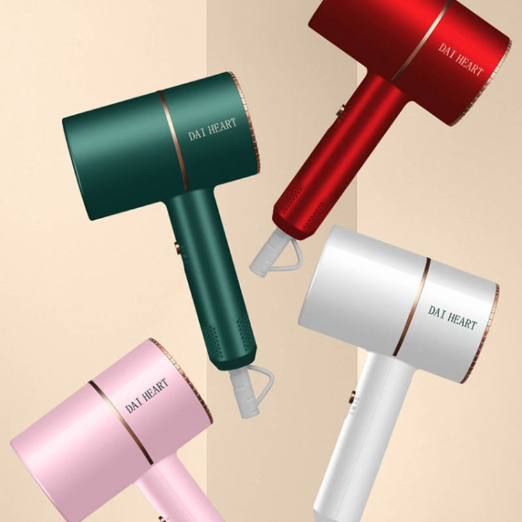 DAI HEART BG-F01 Home Dormitory Silent Negative Ion Hair Dryer, CN Plug( Emerald Green) - Hair Dryers & Accessories by DAI HEART | Online Shopping UK | buy2fix