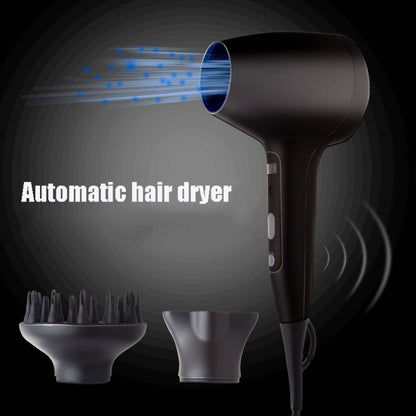 Lescolton 9809 Household Smart High-power Cold Hot Wind Leafless Negative Ion Hair Dryer with Hair Comb, Plug Type:UK Plug(Black) - Home & Garden by Lescolton | Online Shopping UK | buy2fix