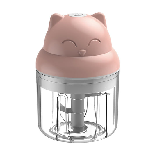 Wireless USB Charging Garlic Machine Baby Food Supplement Machine, Style:250ml Increased Power Minced Meat(Pink) by buy2fix