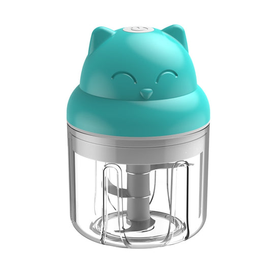 Wireless USB Charging Garlic Machine Baby Food Supplement Machine, Style:250ml Increased Power Minced Meat(Blue) by buy2fix