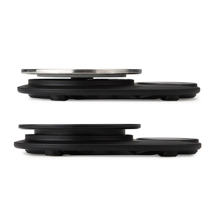 Home Kitchen Electronic Scale High Precision Stainless Steel Jewelry Scale, Style:No Edging, Specification:3kg/0.1g by buy2fix