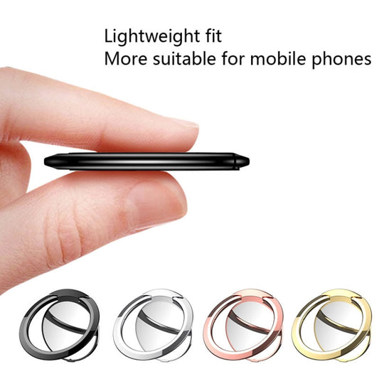10 PCS Mobile Phone Ring Holder Creative Metal Ring Buckle Holder(Rose Gold) by buy2fix