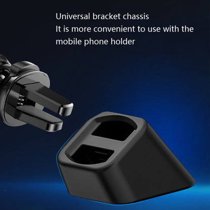 5 PCS Car Phone Holder Base Universal Car Air Outlet Clip Bracket Base, Colour: Golden Reflection by buy2fix