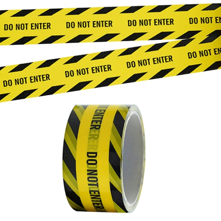 3 PCS Floor Warning Social Distance Tape Waterproof & Wear-Resistant Marking Warning Tape(Twill Do Not Enter) - Warning Sticker by buy2fix | Online Shopping UK | buy2fix