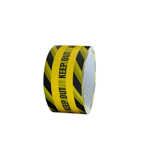 Floor Warning Social Distance Tape Waterproof & Wear-Resistant Marking Warning Tape(Twill Keep Out) by buy2fix