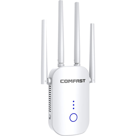 COMFAST CF-WR758AC Dual Frequency 1200Mbps Wireless Repeater 5.8G WIFI Signal Amplifier, CN Plug by COMFAST