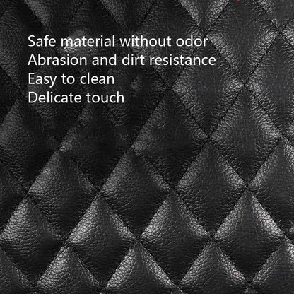 Car Storage Net Pocket Between Two Seats Storage Bag Universal Car Screen Suspension Car Storage(Black) by buy2fix