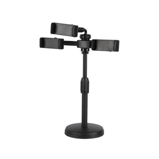 2 PCS Desktop Universal Retractable Multifunctional Mobile Phone Live Broadcast Stand, Specification: Three Positions by buy2fix