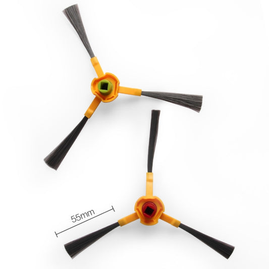 2 PCS Sweeping Robot Accessories Side Brush for Cobos Dibo Duoduo DT85 / Jingjing DT81 / Core EDT81 by buy2fix