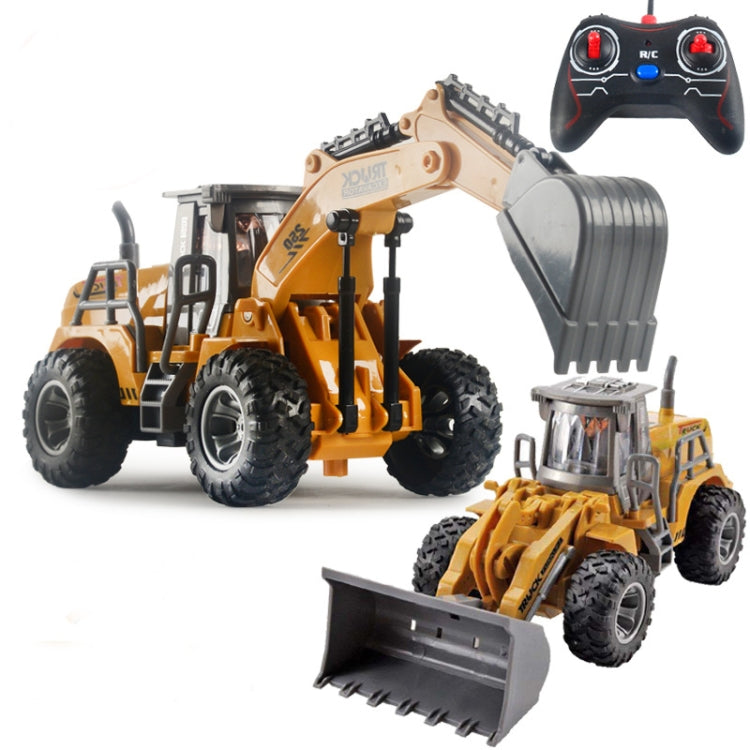 Wireless Remote Control 5-Way Charging Electric Engineering Vehicle Model(Bulldozer) - RC Cars by buy2fix | Online Shopping UK | buy2fix