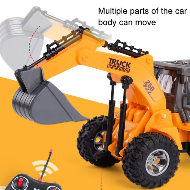 Wireless Remote Control 5-Way Charging Electric Engineering Vehicle Model(Bulldozer) - RC Cars by buy2fix | Online Shopping UK | buy2fix