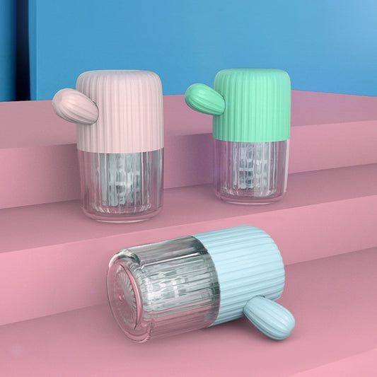 Eyekan HL-830 Manually Hand Pull Rotation Contact Lens Cleaner Washer Cleaning Lenses Case Tool(Blue) by buy2fix