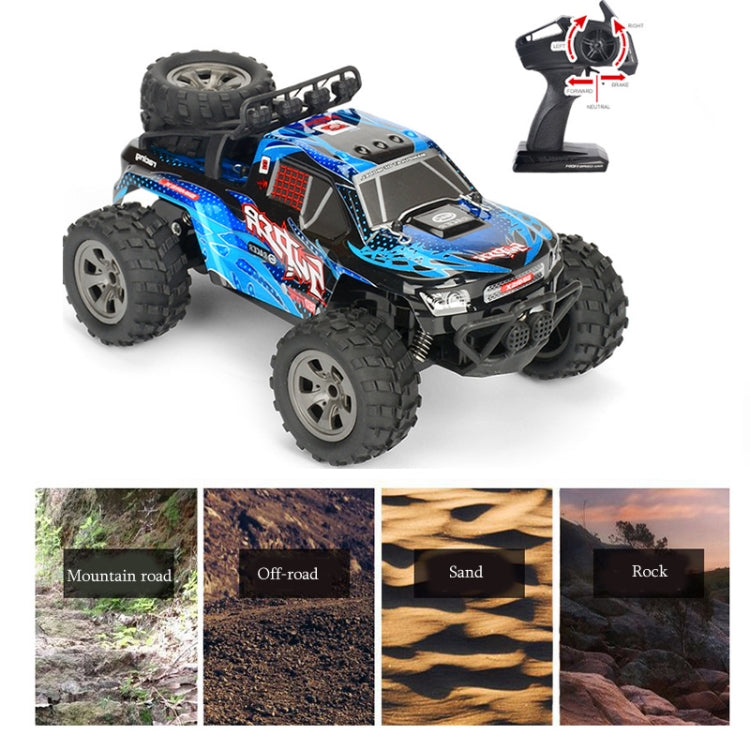 MGRC Charging Remote Control Car 2.4G Wireless Remote Control Four-Way Cross-Country Climbing Car 1:18 Car Model(Red) by MGRC