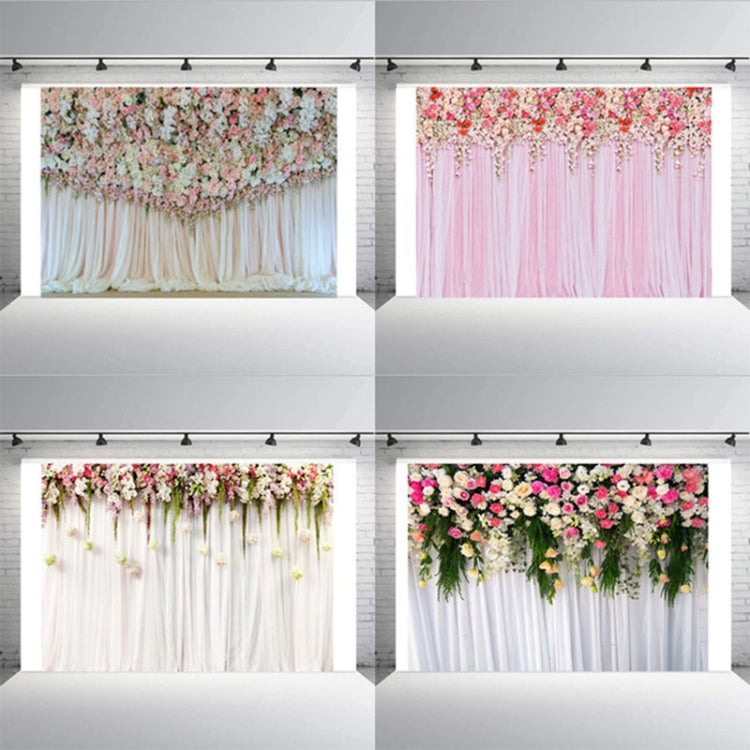 2.1m x 1.5m Flower Wall Simulation Wedding Theme Party Arrangement Photography Background Cloth(W092) - Camera Accessories by buy2fix | Online Shopping UK | buy2fix