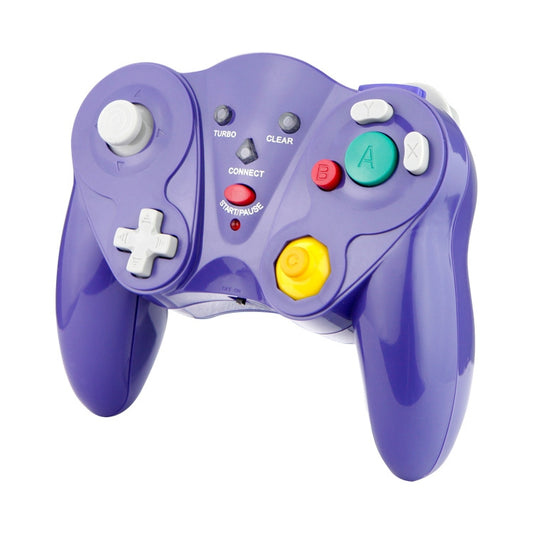 HY-5201 2.4HGz Wireless Gamepad For Nintendo NGC, Color of the product: Purple by buy2fix